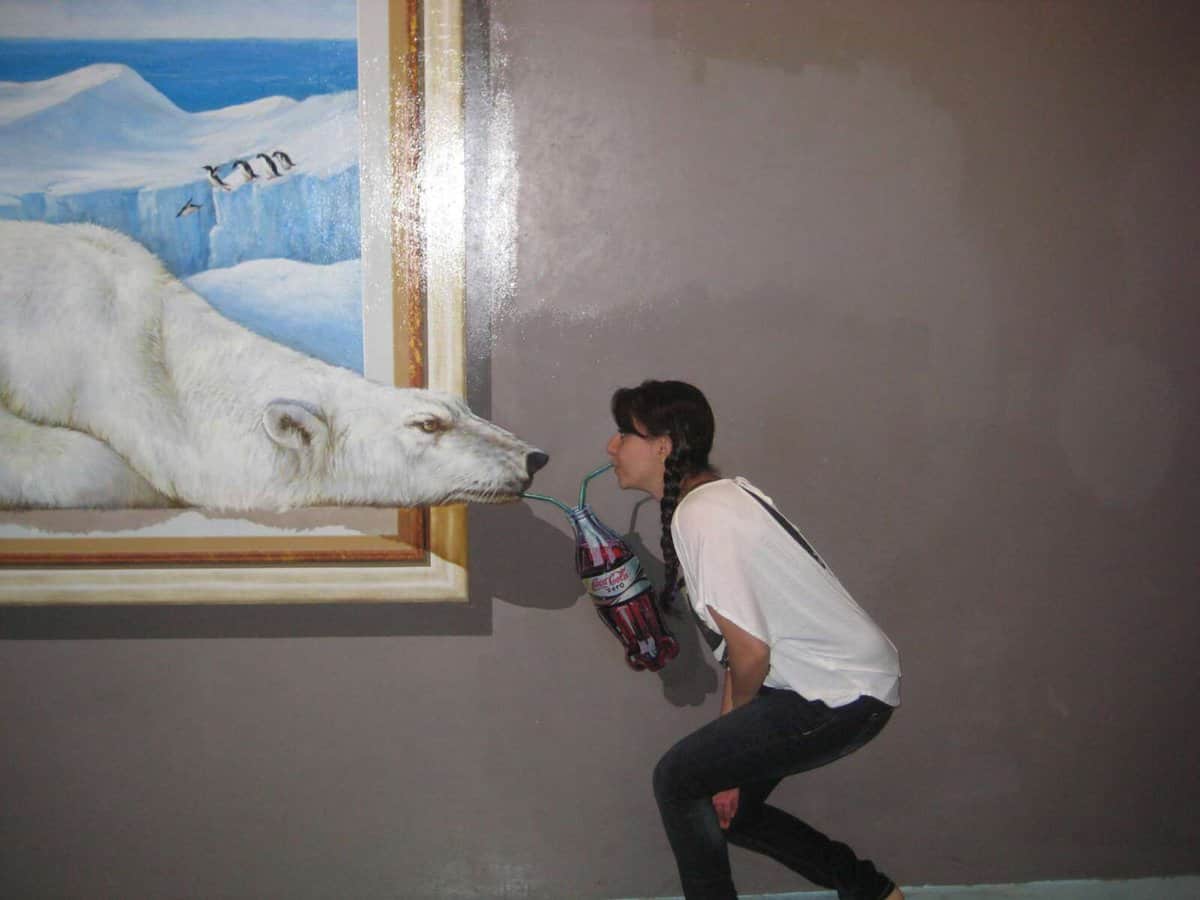 Art In Paradise - Chiang Mai, Thailand. Have a Coke and a smile!