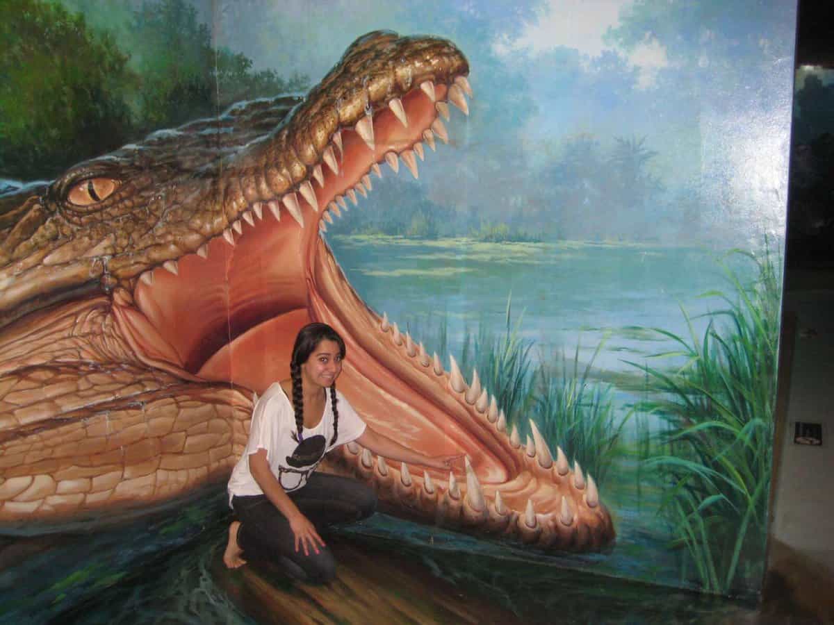 3D art illusions - Chiang Mai, Thailand