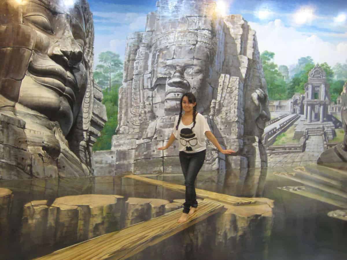 Art In Paradise - Chiang Mai, Thailand. Don't look down!