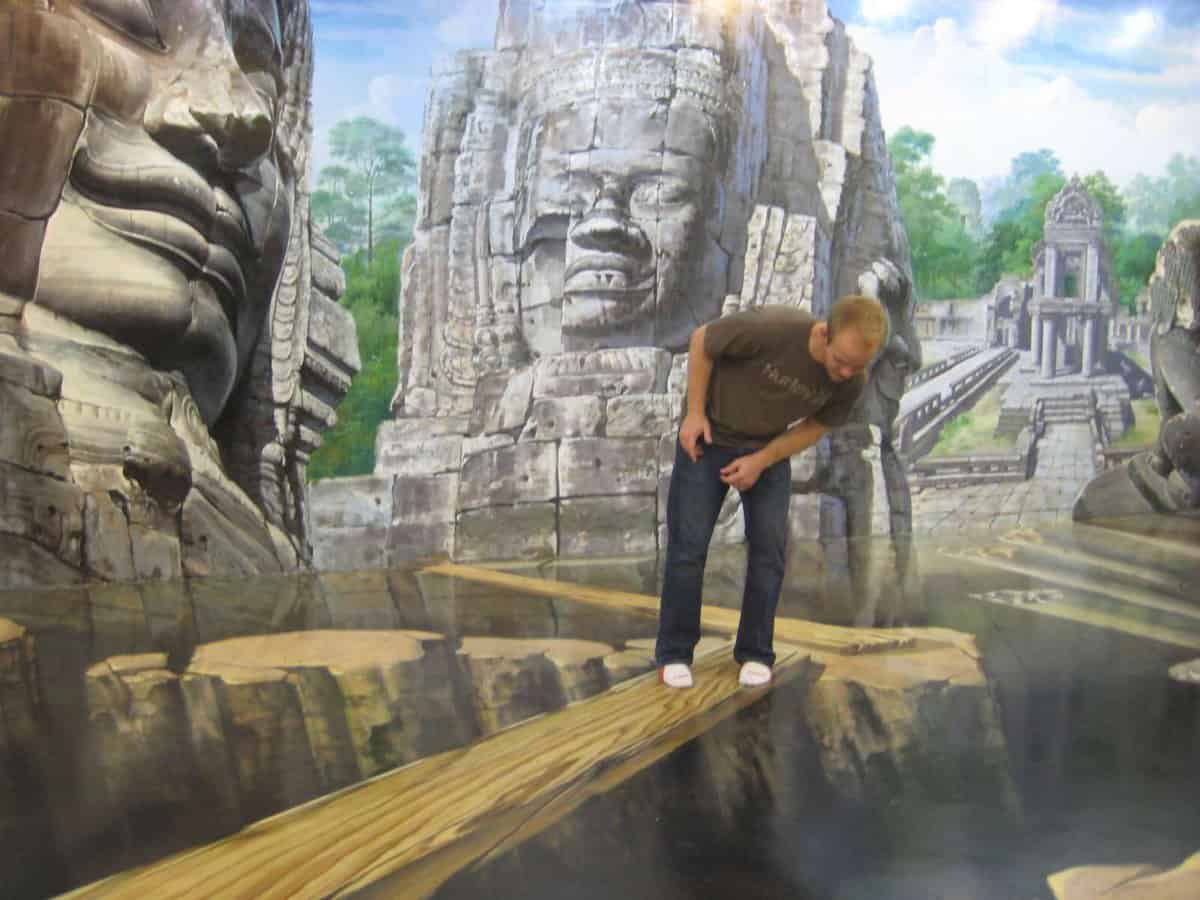 3D Art illusions - Chiang Mai, Thailand