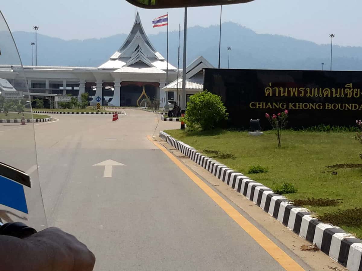 Chiang Khong Border in Thailand