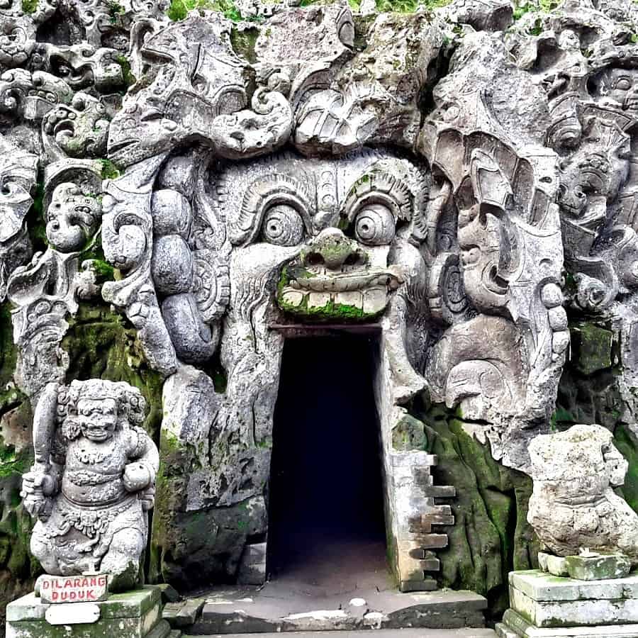 Goa Gajah - Elephant Cave, in Ubud, Bali