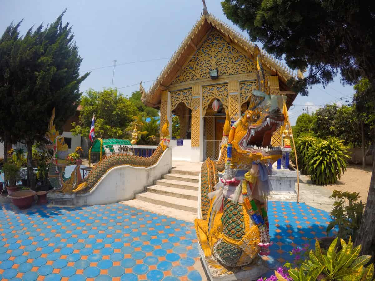 Budhist Temple near Rabaeng Pasak