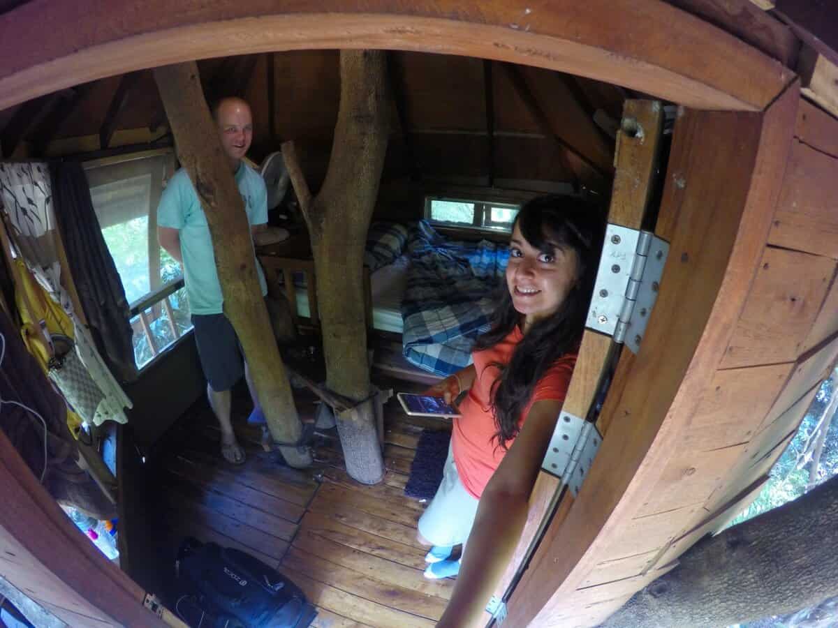 inside of Tamarind Treehouse inside of Tamarind Treehouse