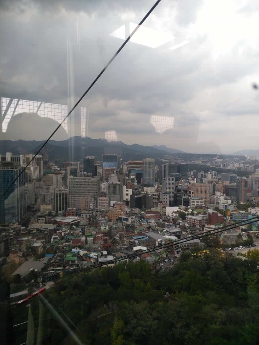 Namsan Cable Car, Seoul, South Korea Namsan Cable Car, Seoul, South Korea
