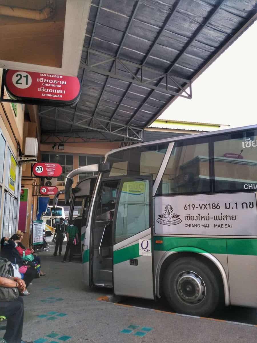Chiang Rai, Thailand - transportation from Chiang Mai