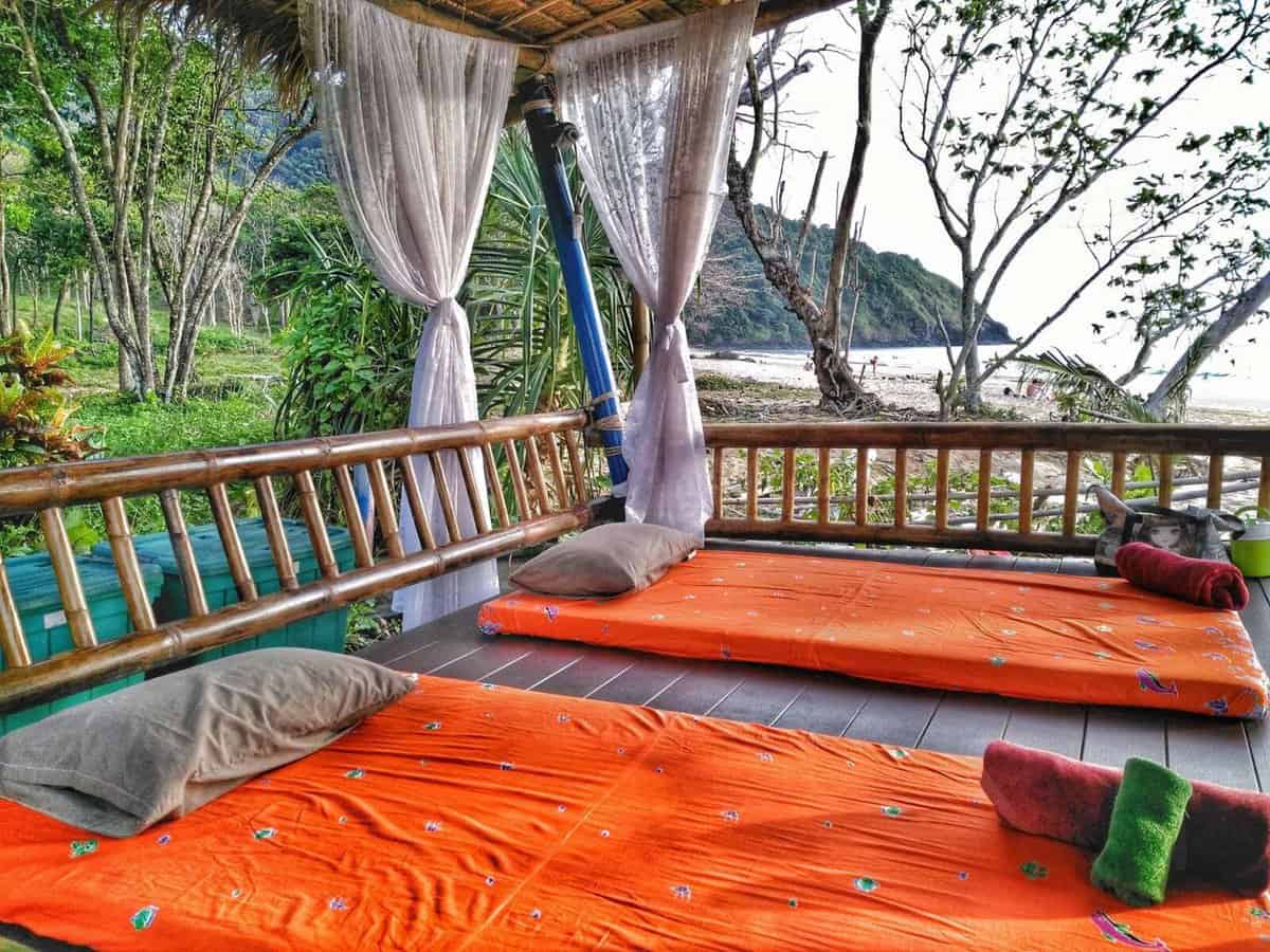 massage on the private beach in Koh Lanta - Best place to stay LaLaanta Resort