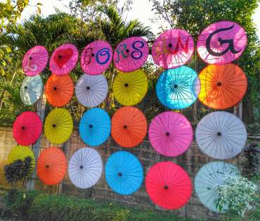 Bo Sang Umbrella Village Near Chiang Mai