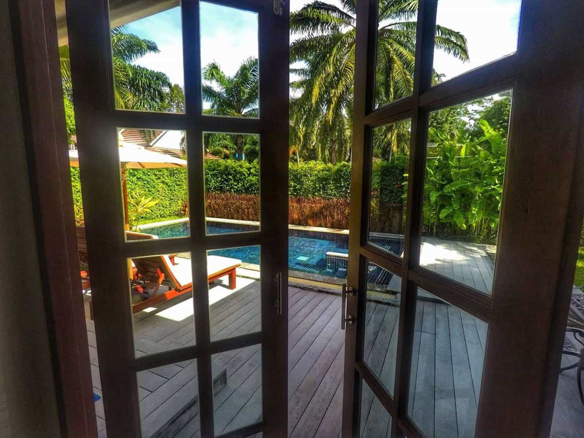Alisea Pool Villa Krabi Family Resort - door to private pool