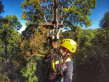 zipline canopy - Flight Of The Gibbon Chiang Mai