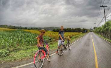 one day cycling tour Chiang Mai Thailand