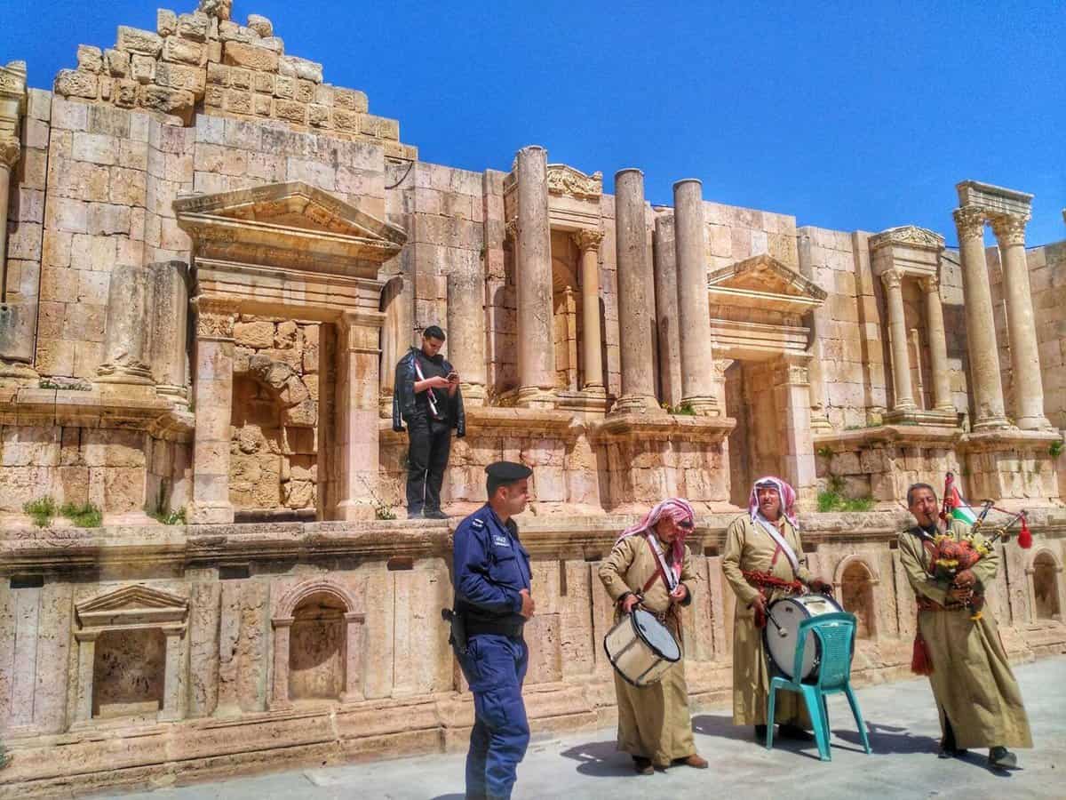 is Jordan safe for travel - Jerash Roman Ruins