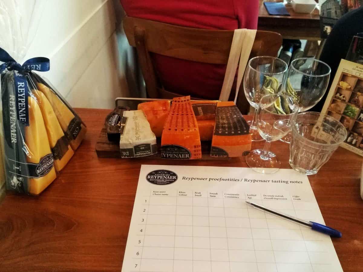 Reypenaer cheese tasting - things must do in Amsterdam