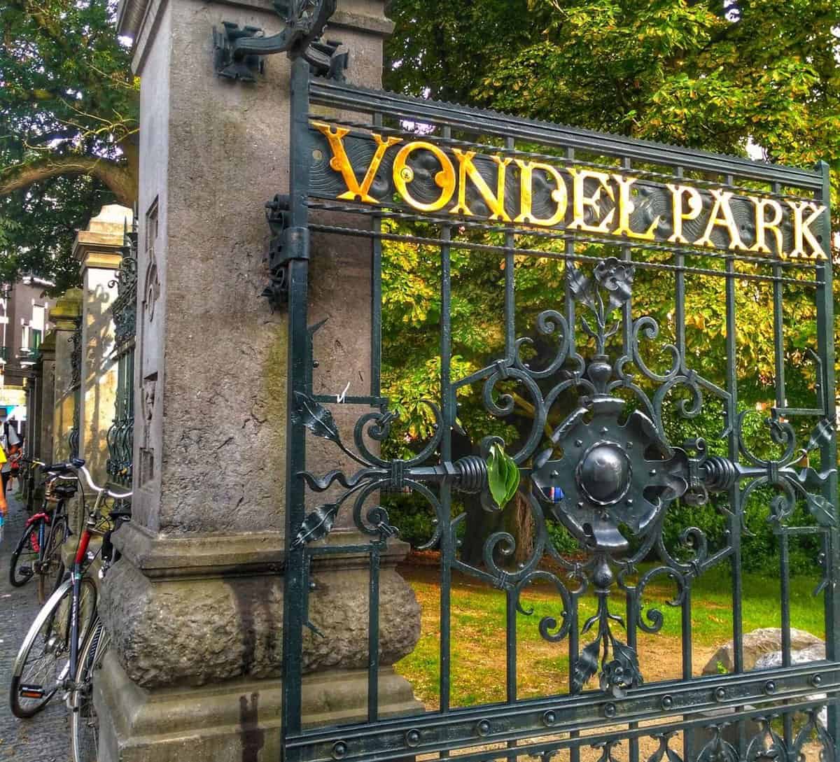 Vondelpark - must see Amsterdam Places