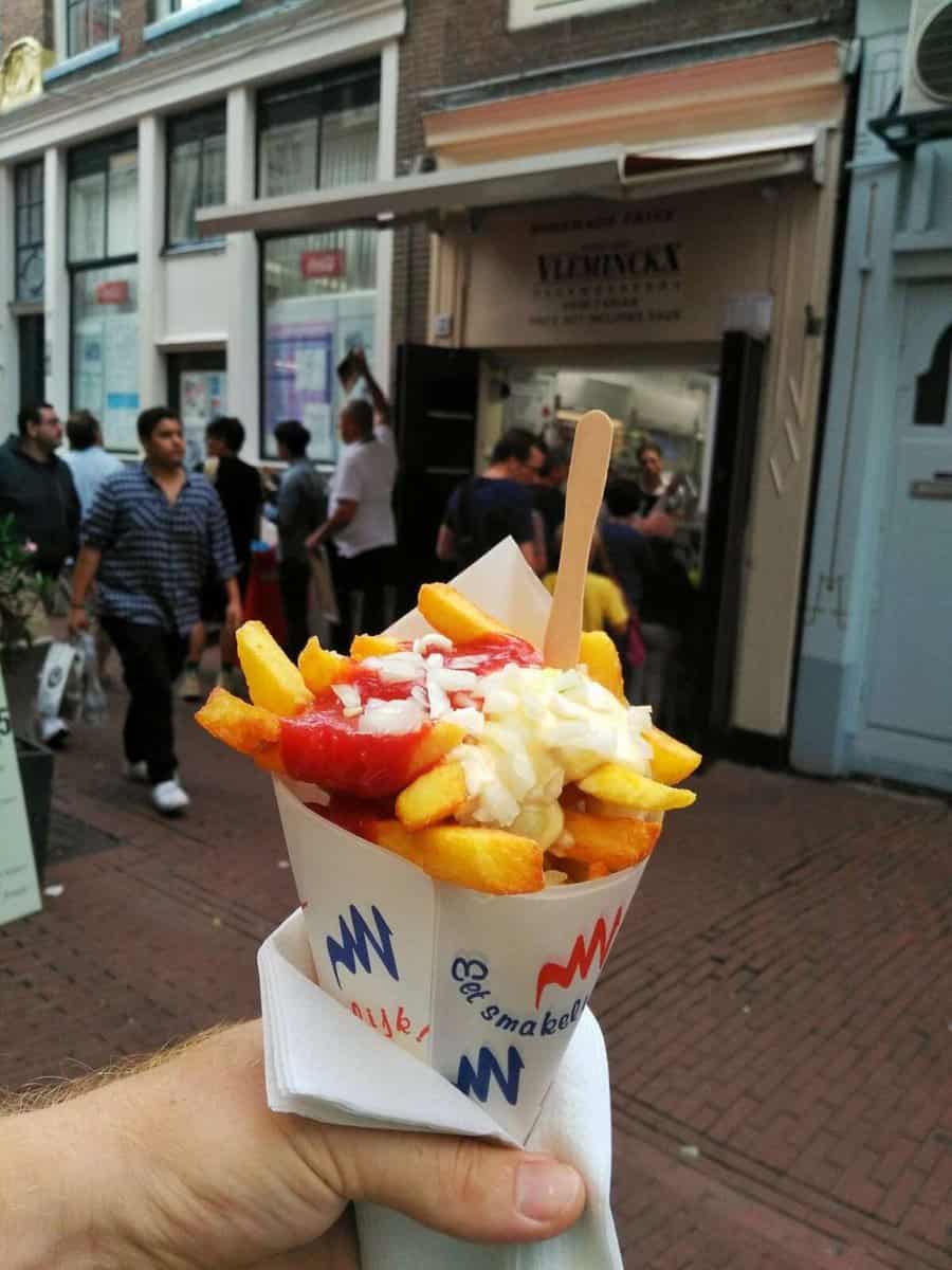 french fries - must eat Amsterdam