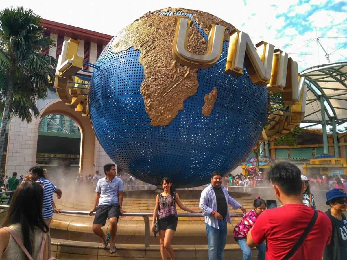 places to go in Singapore - Universal Studios