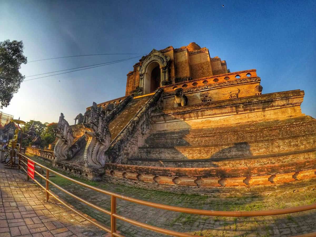 what to see and do in Chiang Mai - Old City Wat Chedi Luang
