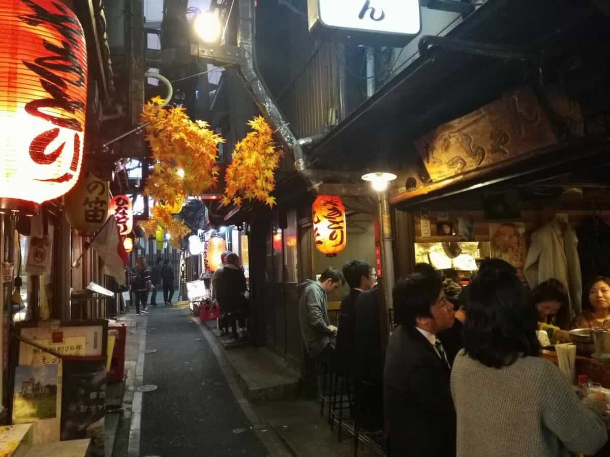 Tokyo 2 day itinerary - Piss Alley