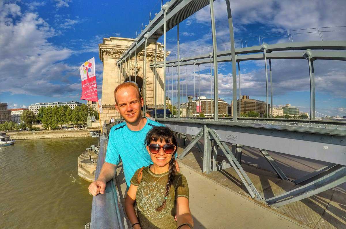what to see in Budapest - walk across Chain Bridge