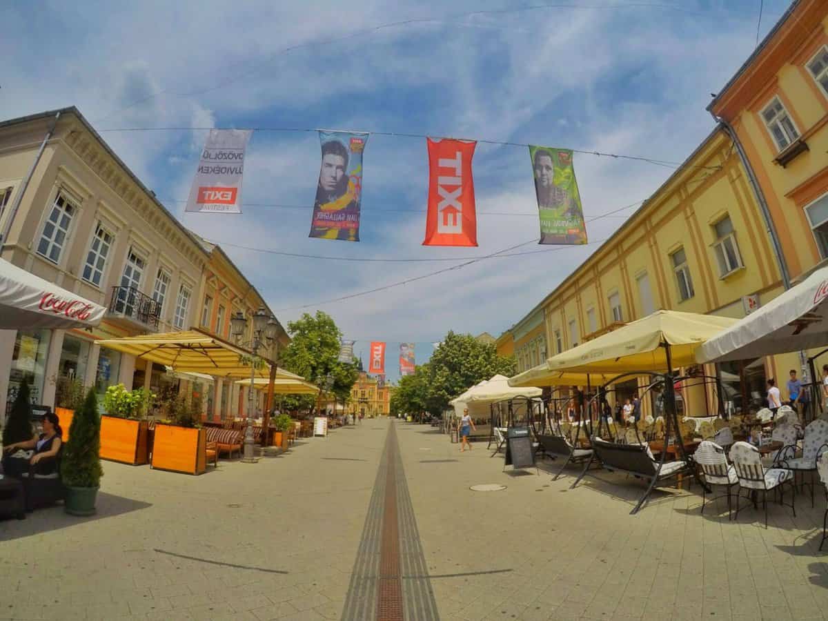 what to do in Novi Sad - Dunavska Street what to do in Novi Sad - Dunavska Street