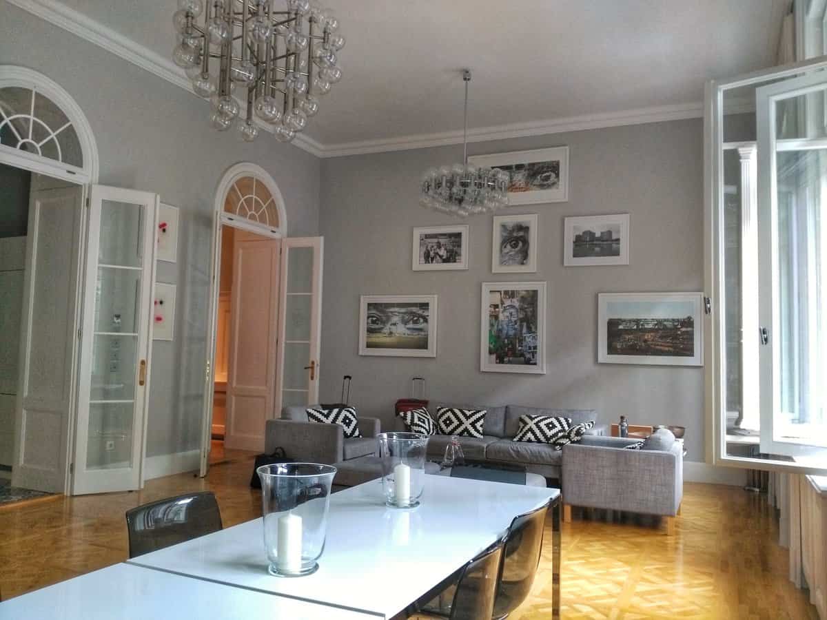 Airbnb or hotel - inside apartment in Budapest