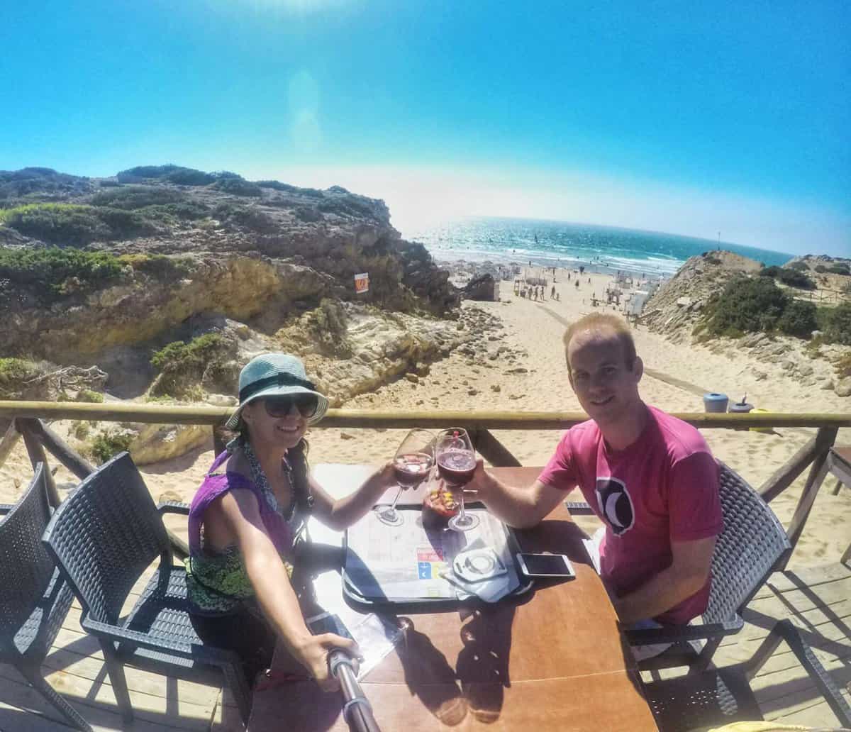 Lisbon to Cascais Day Trip - beach restaurant Lisbon to Cascais Day Trip - beach restaurant