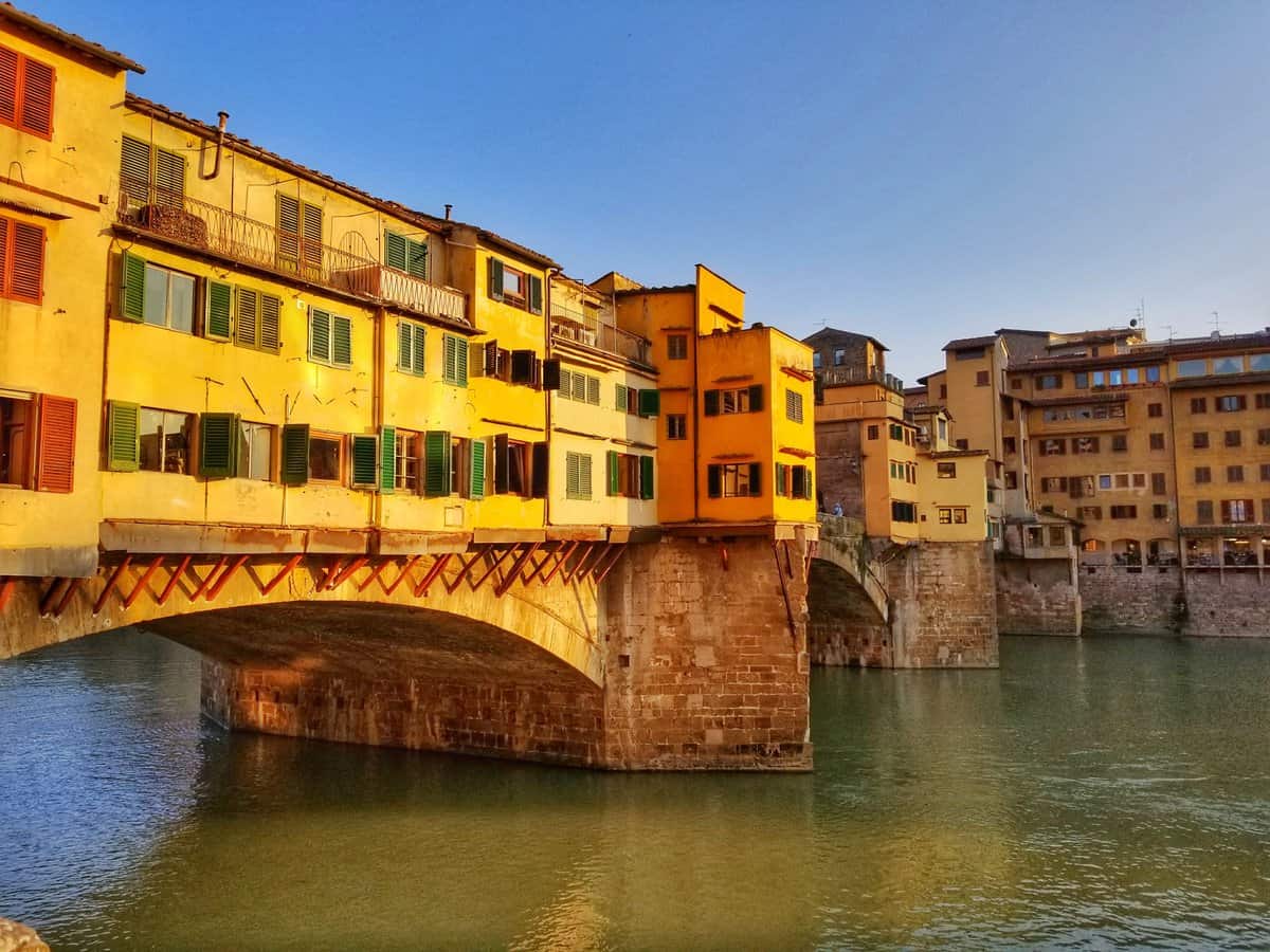 10 Day Italy Itinerary - Ponte Veccio Florence