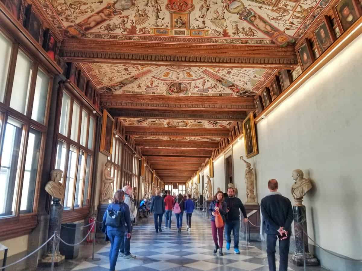 10 Day Italy Itinerary - Uffizi Gallery Florence