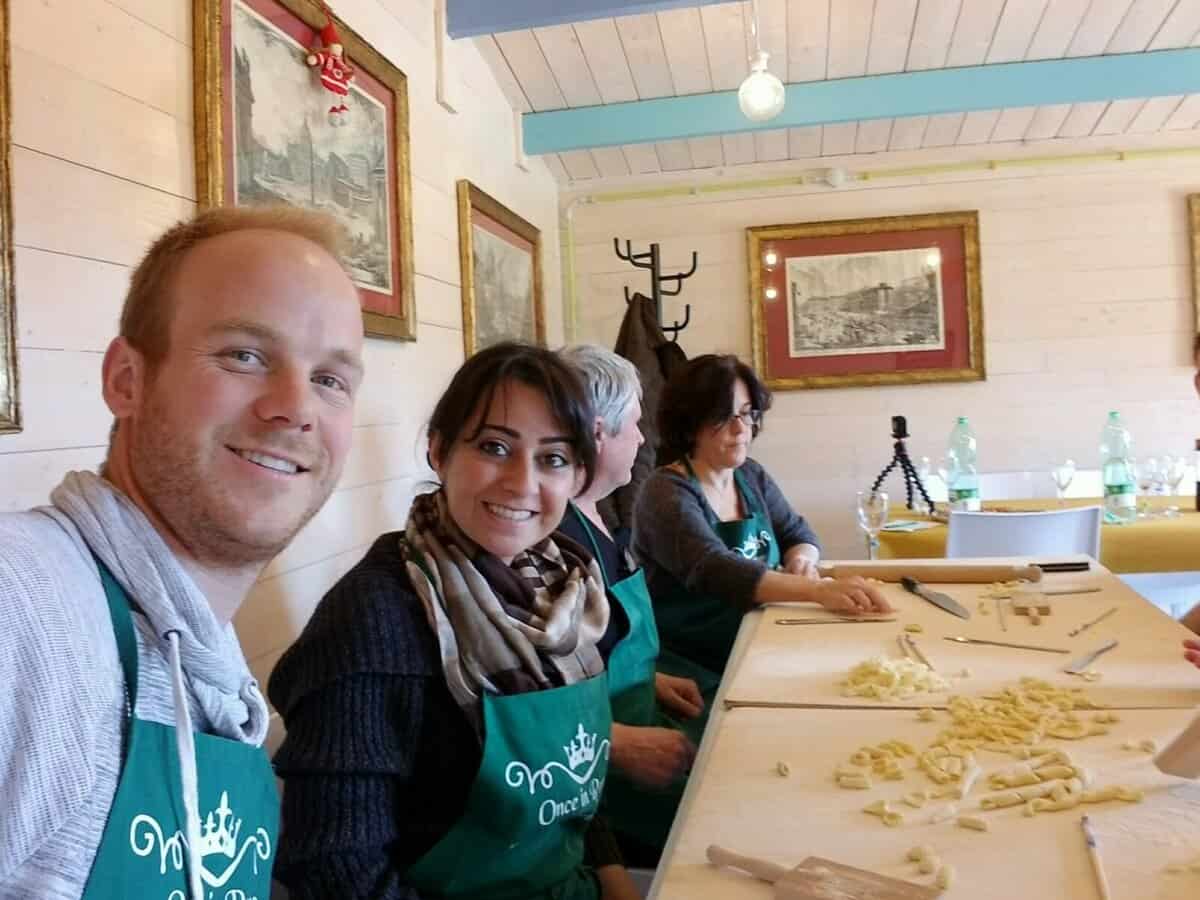 Rome Vacation Tips - Pizza and Pasta making class