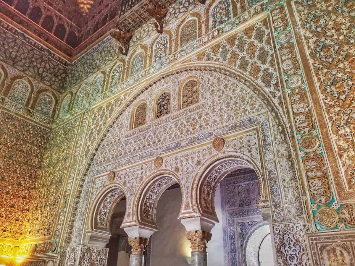 3 day Seville itinerary - Real Alcazar interior