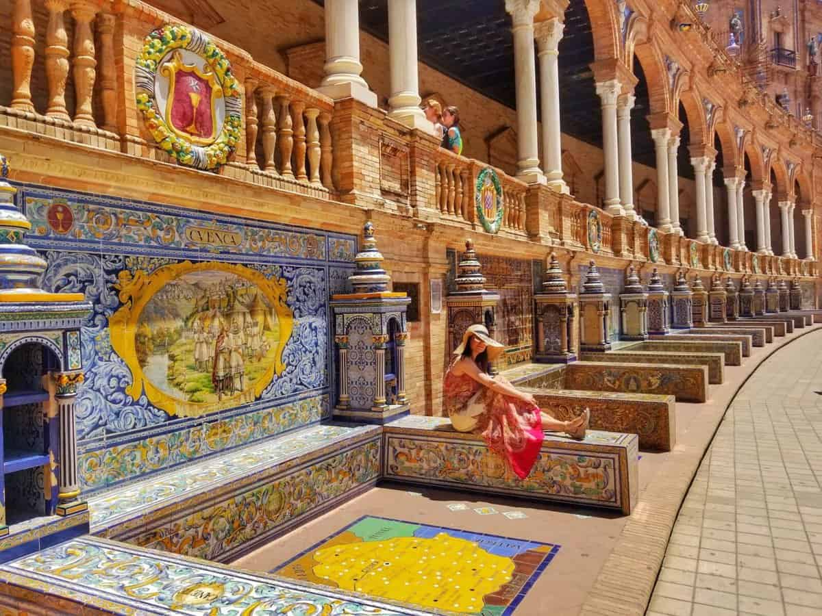 3 days in Seville - Plaza de Espana