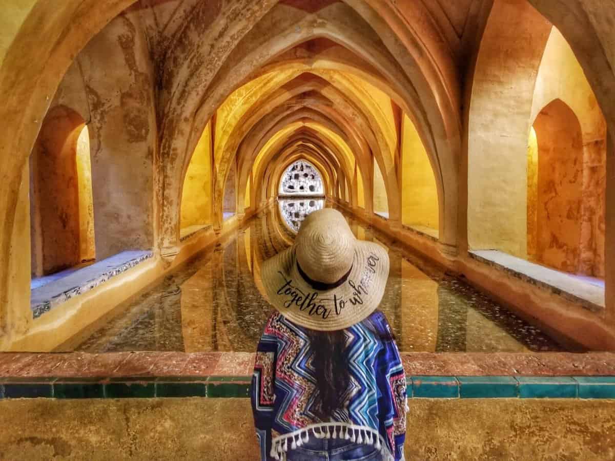 3 days in Seville - baths of Real Alcazar
