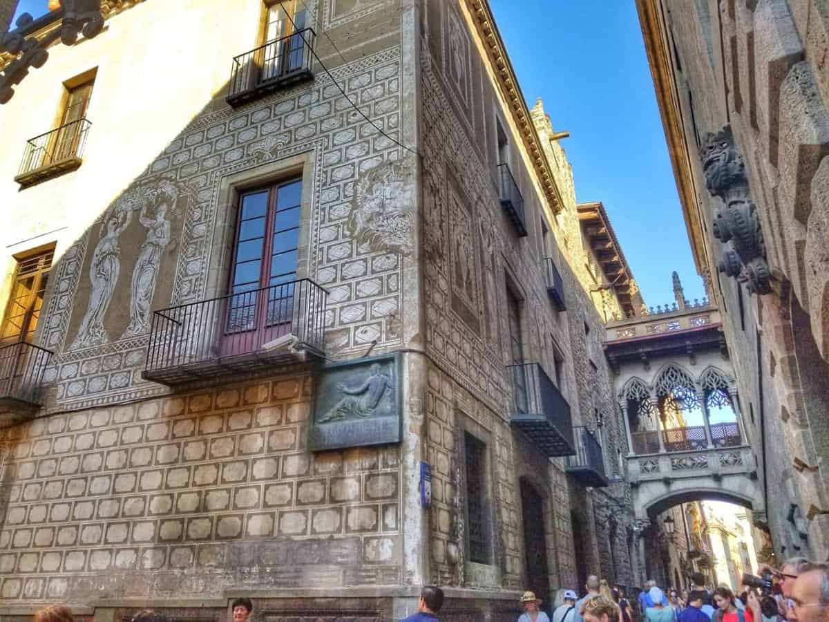 Barcelona itinerary 3 days - Gothic Quarter