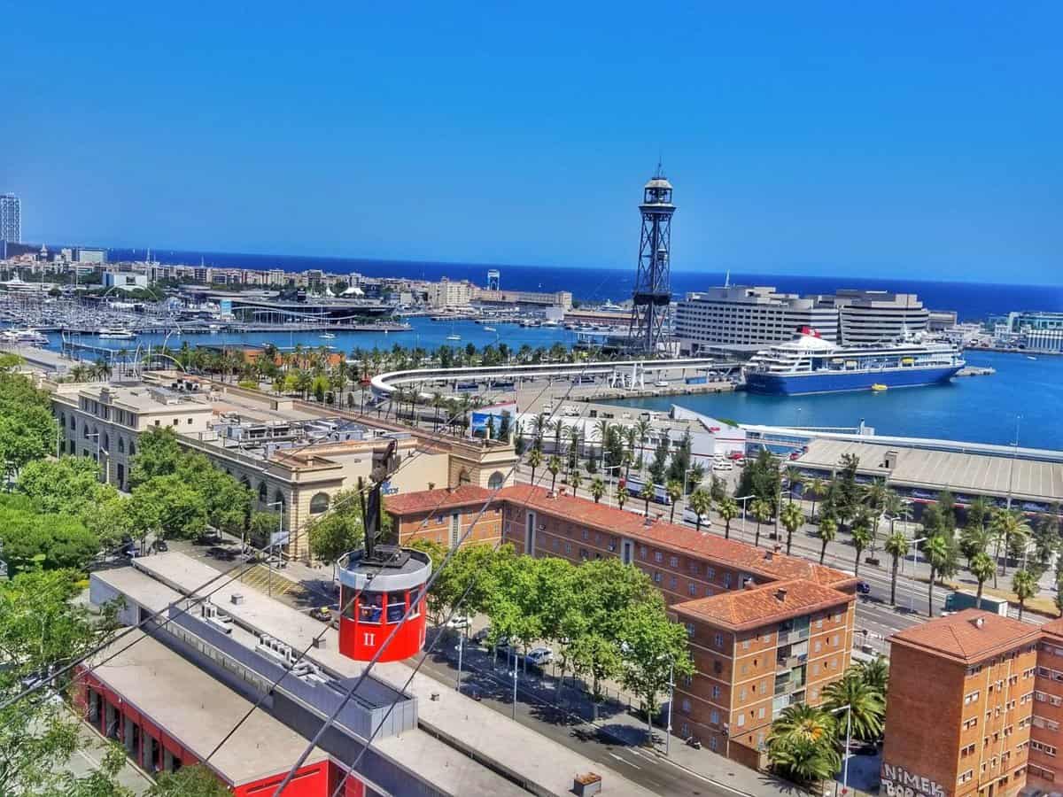 cool things to do in Barcelona - Montjuic Teleferic