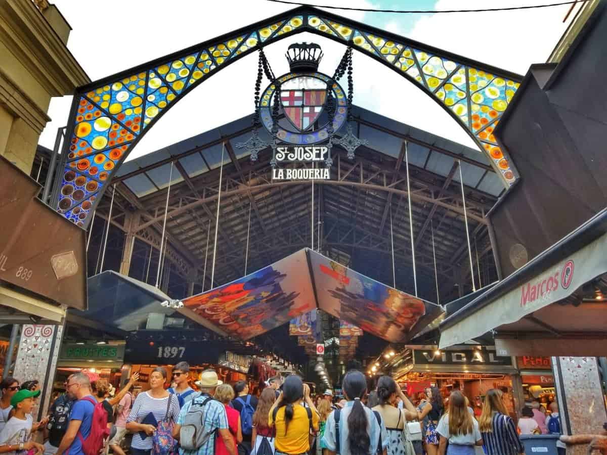 first time in Barcelona - La Boqueria