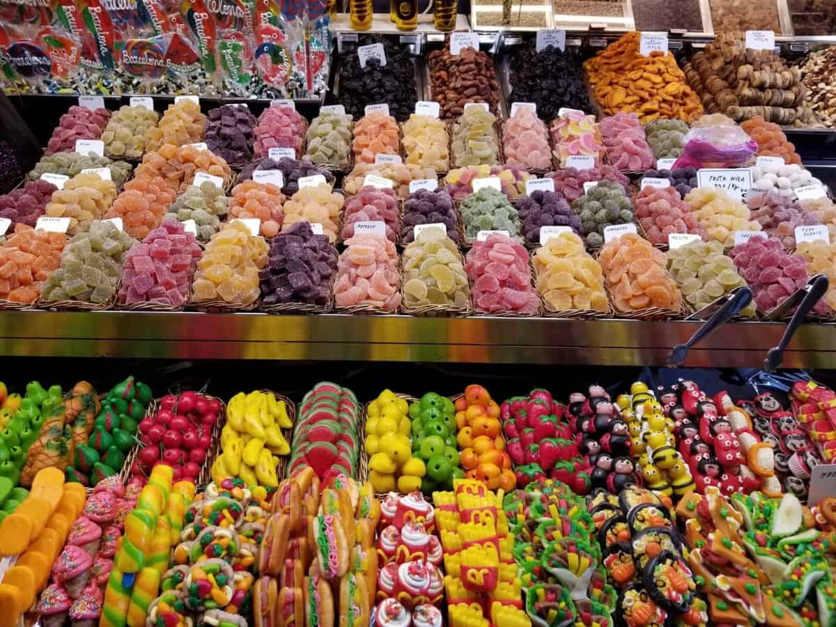 first time in Barcelona - La boqueria in La Rambla