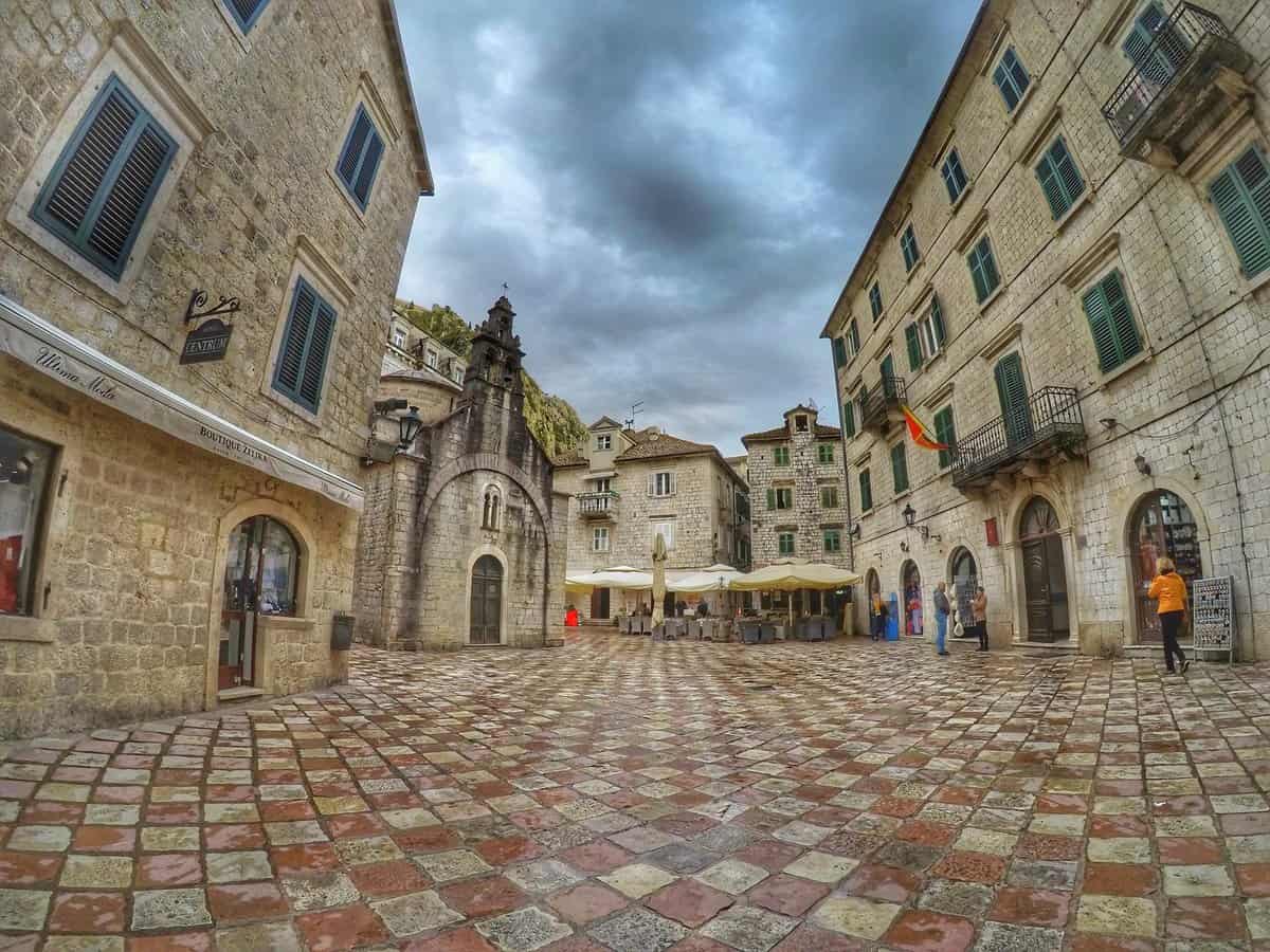 Kotor Old Town church and square - things to see Kotor Old Town St. Luke’s Church and square - things to see