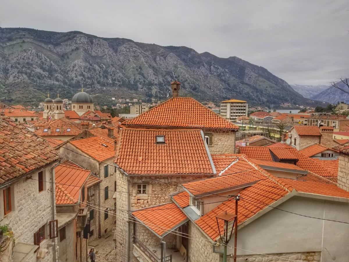 Old Town Kotor Rooftops Old Town Kotor Rooftops