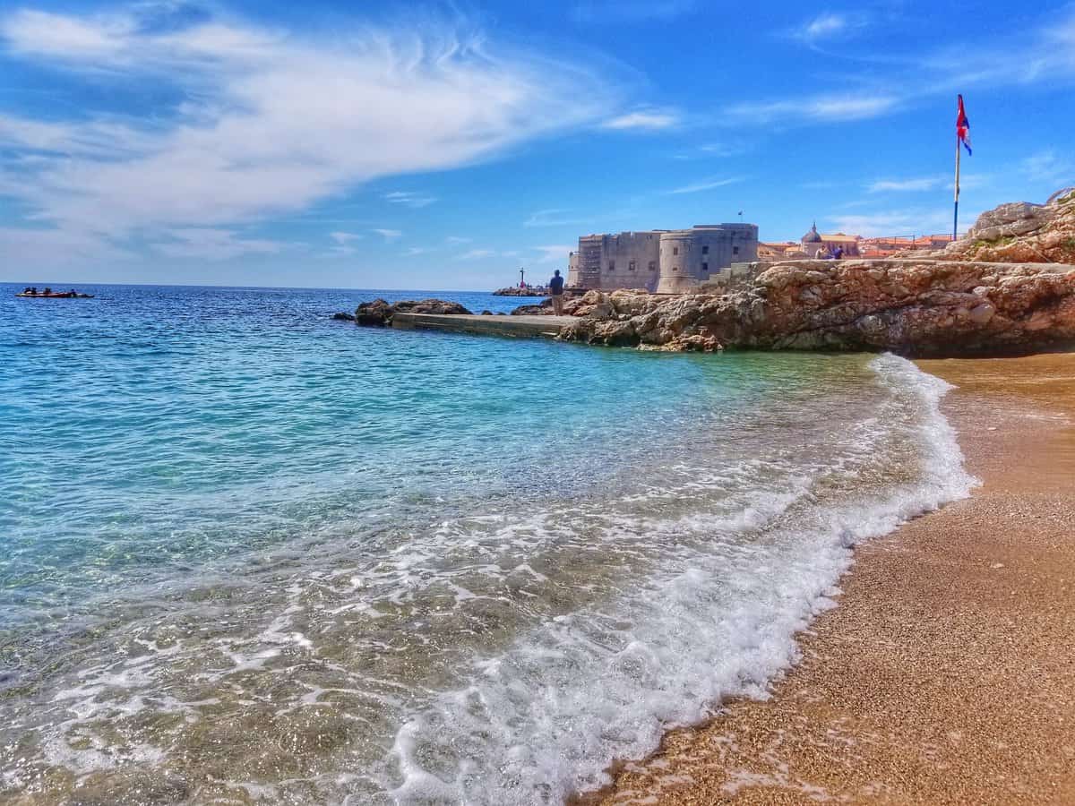 Banje Beach - best things to do in Dubrovnik