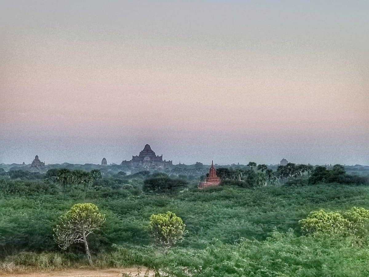 temples of Bagan - dusk