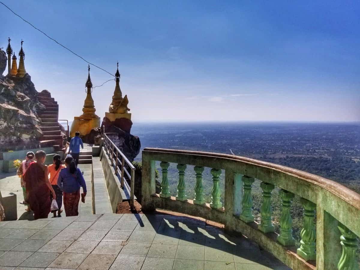 Things To Do In Bagan - Climb Mount Popa