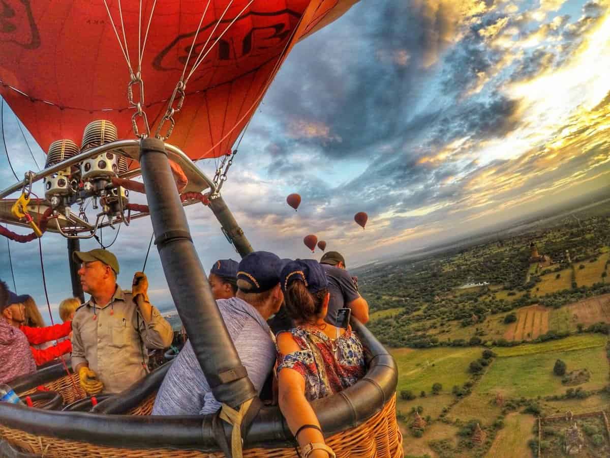 Things To Do In Bagan - Ride Hot Air Balloon