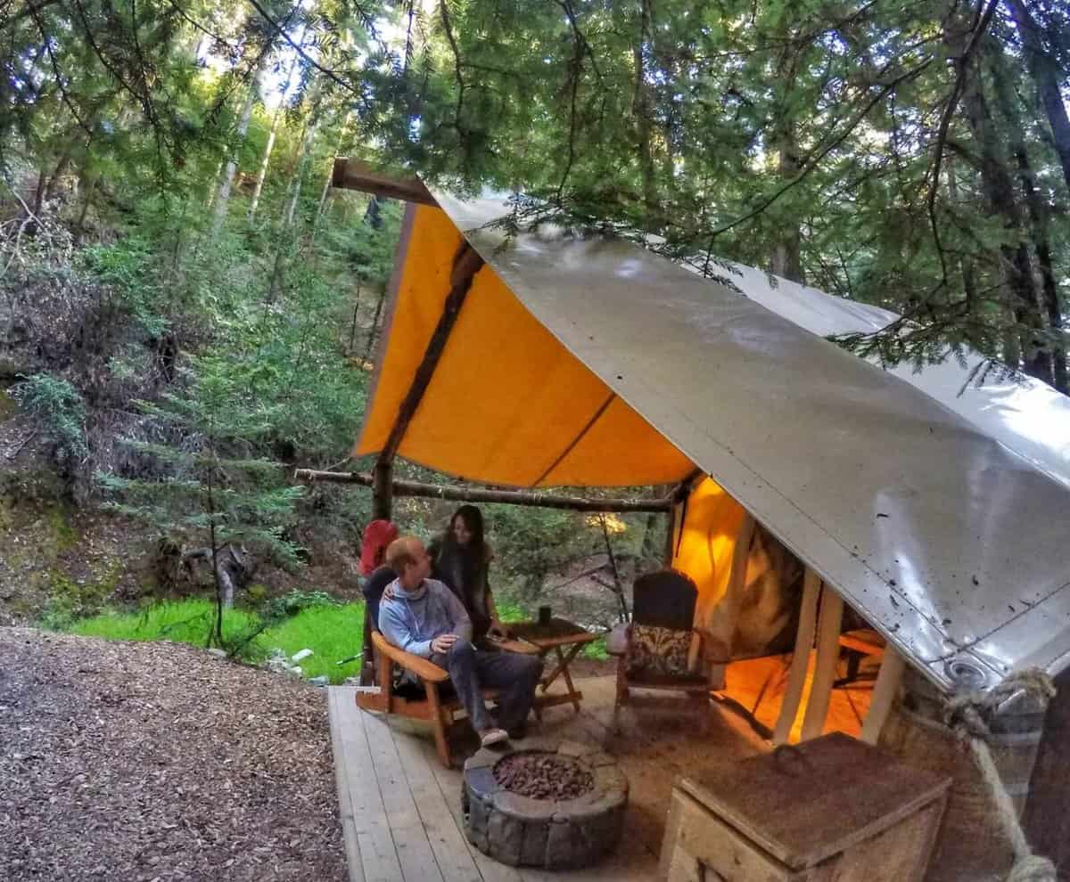 romantic hotels Northern California - glamping Big Sur