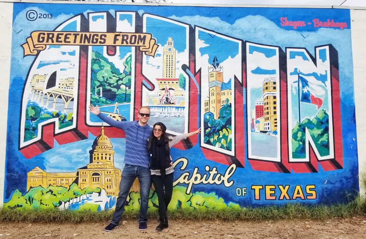 Greetings From Austin Mural Greetings From Austin Mural