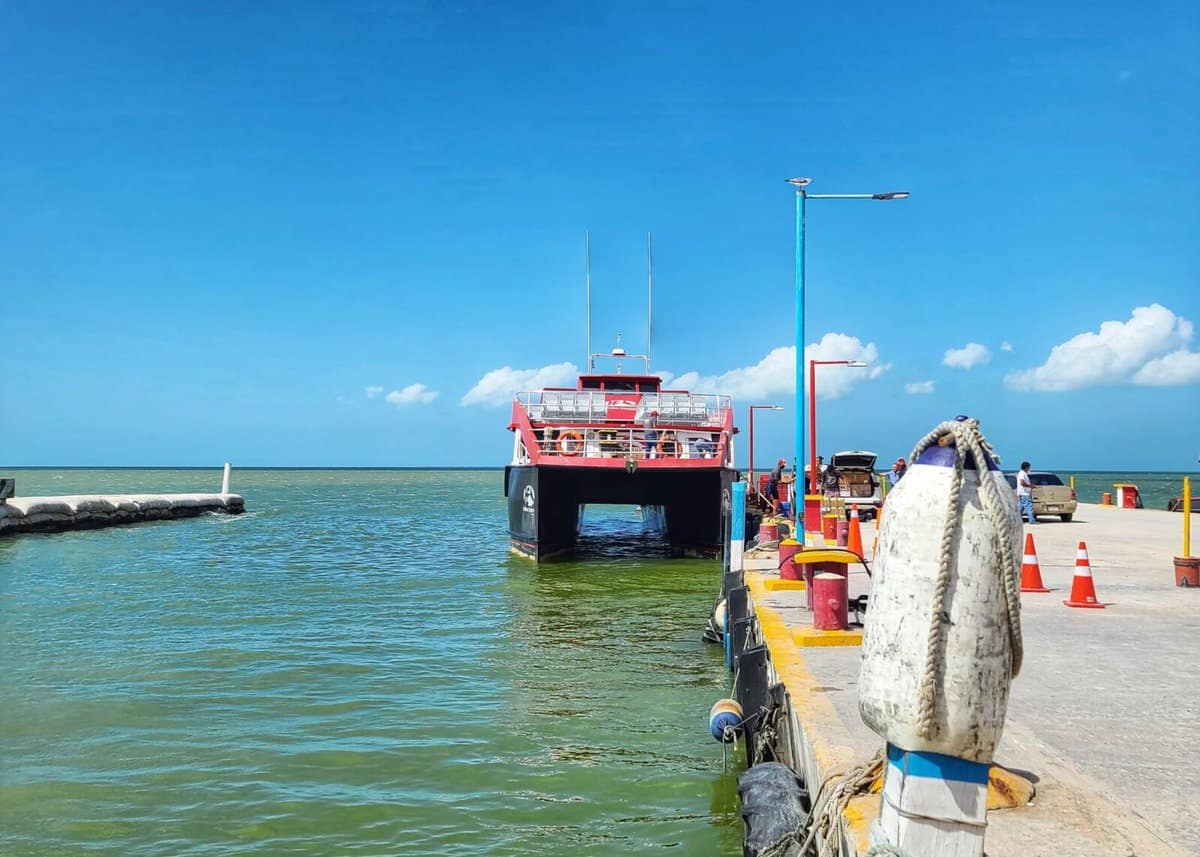 Ferry to Holbox Island from Chiquila