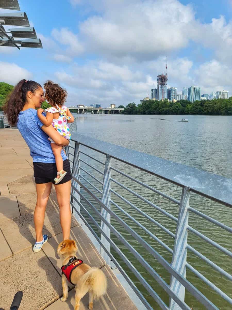 Hike and Bike Train in Austin - perfect family activity