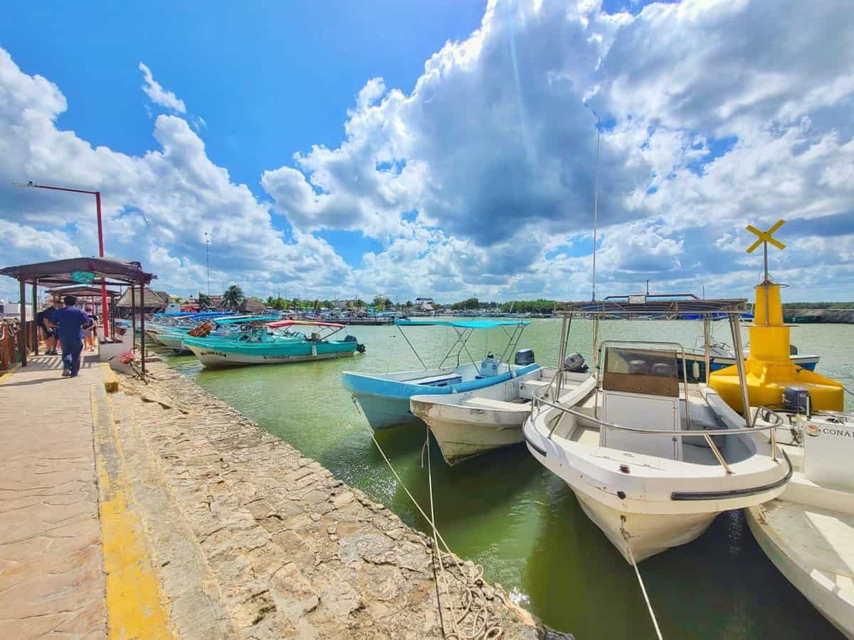 where is Holbox Mexico - Ferry Dock