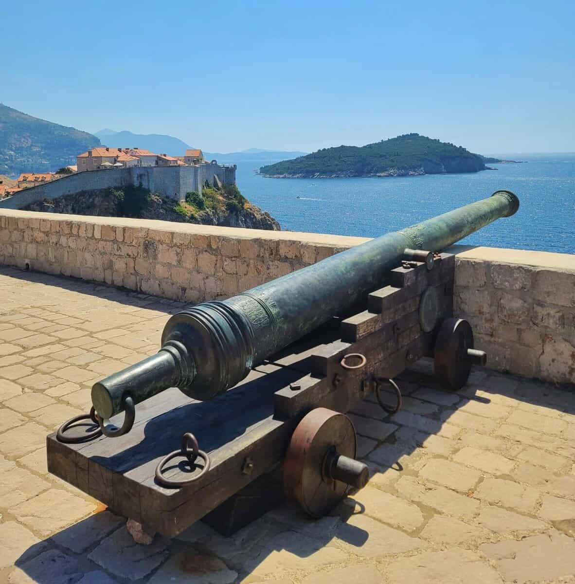 Fort and Dubrovnik wall