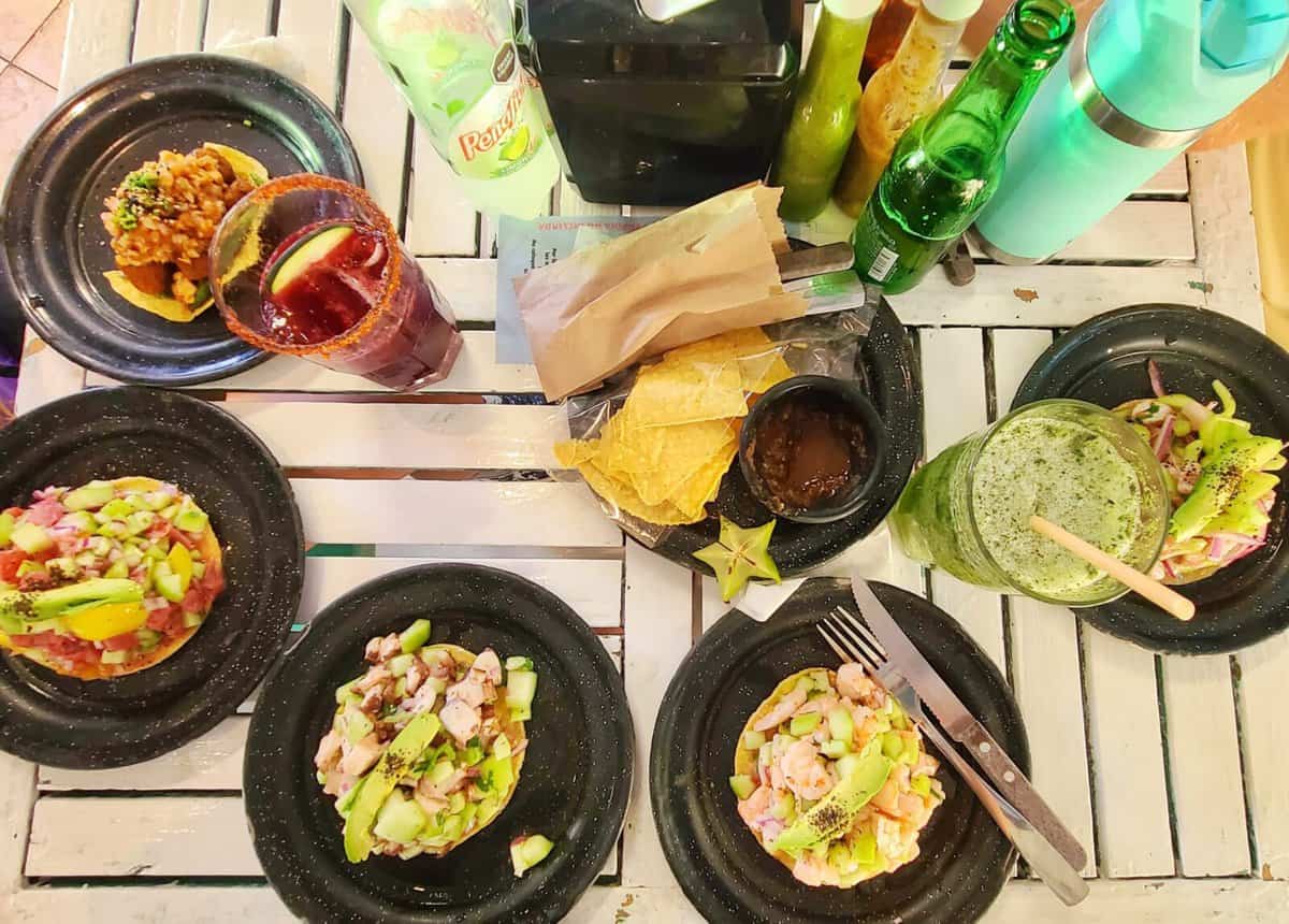 Cancun vs Playa del Carmen food