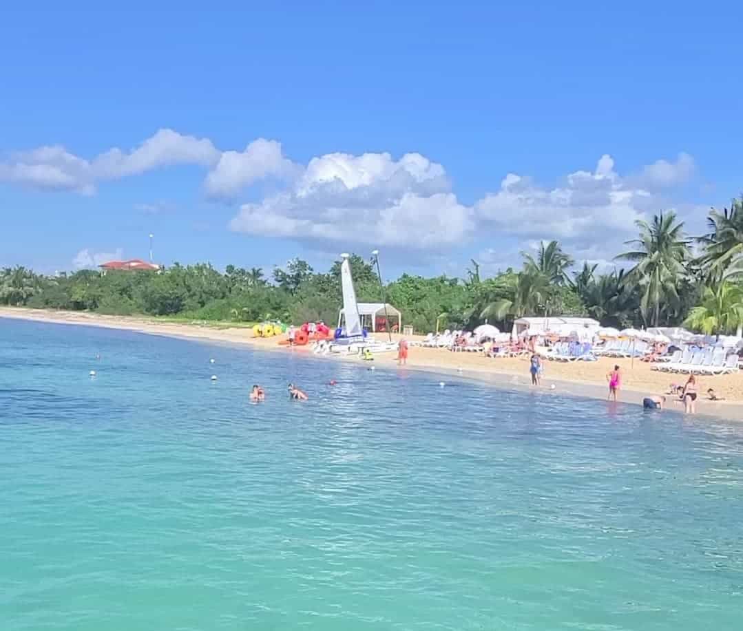 Cozumel private beach